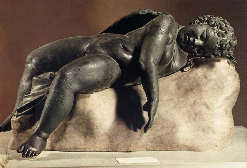 Sleeping Eros, unknow artist